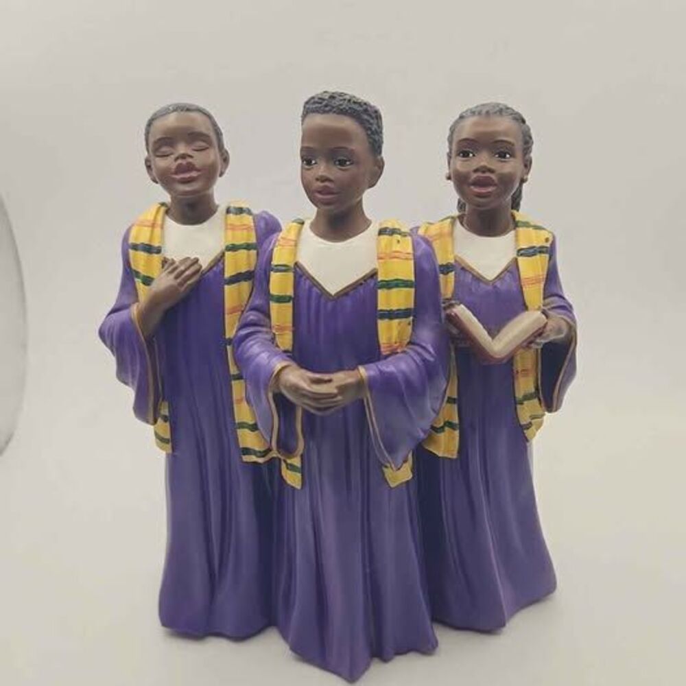 UTI The Church Collection - African American Youth Choir Purple Robes with Hymna